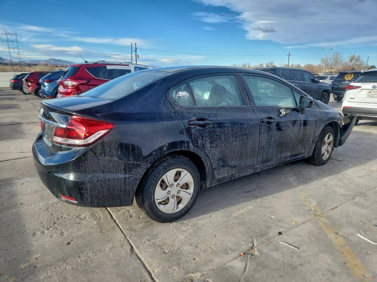 2014 HONDA CIVIC LX photo 3