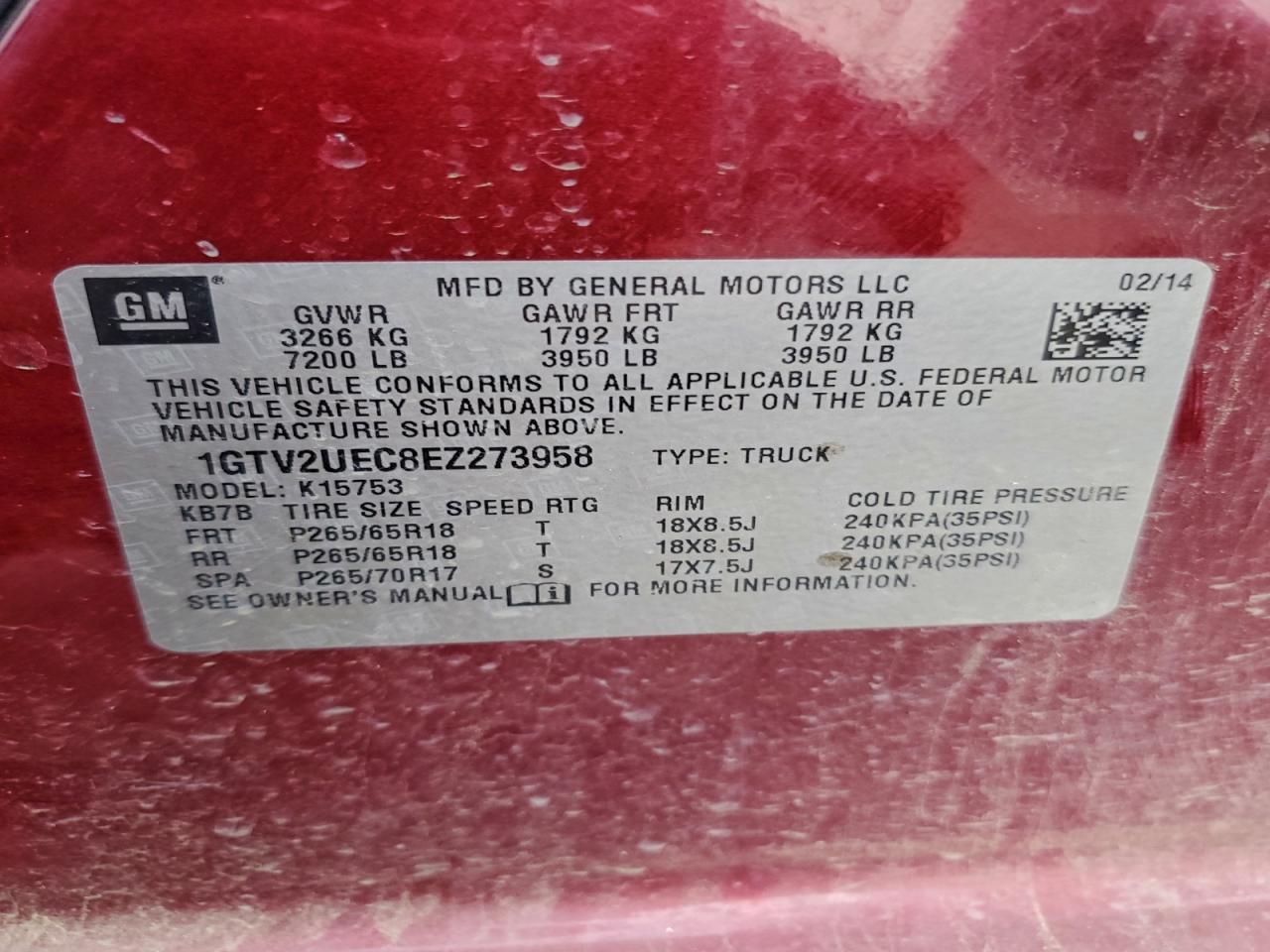 2014 GMC SIERRA K1500 SLE photo 12