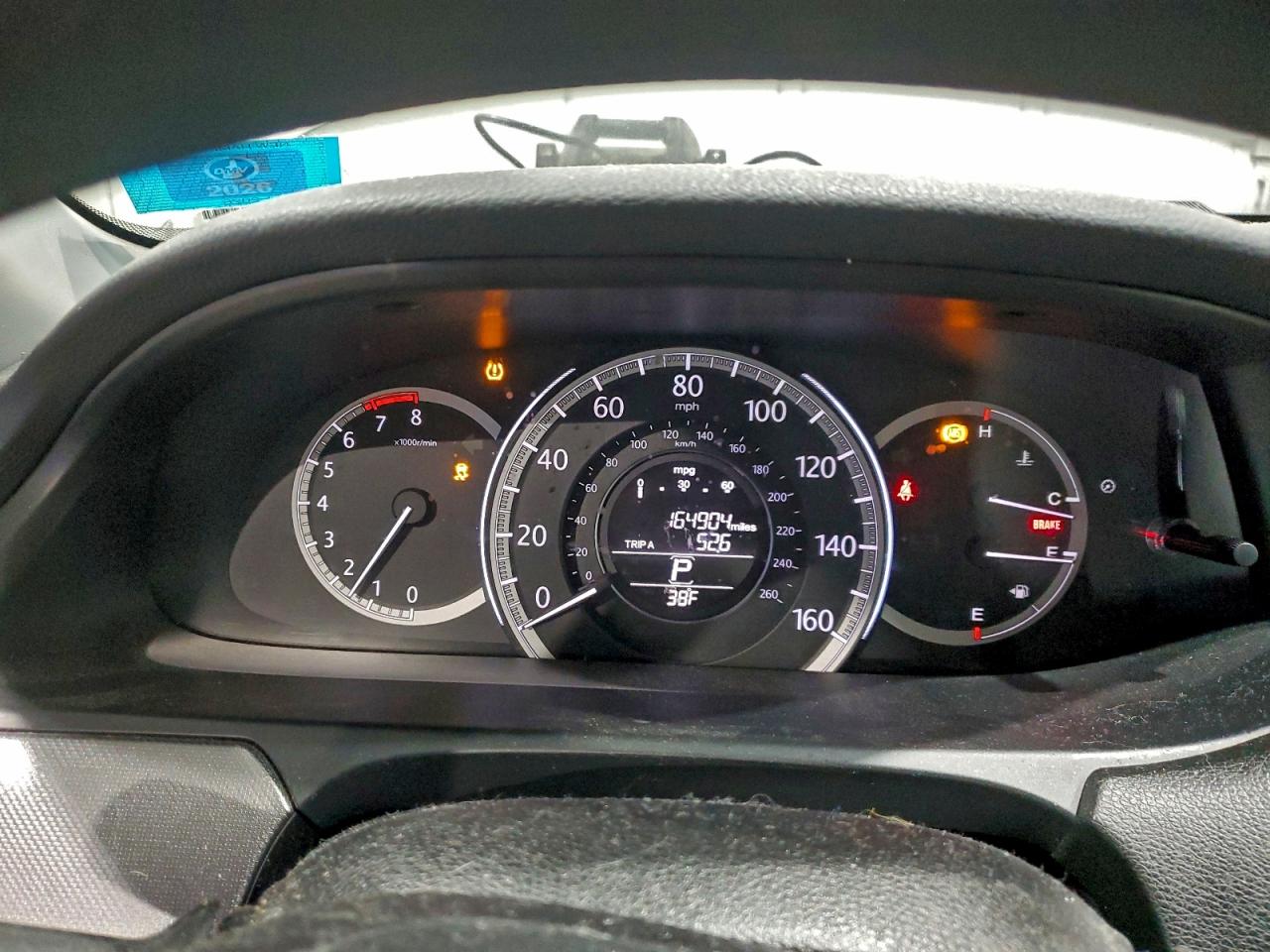 2013 HONDA ACCORD LX photo 25