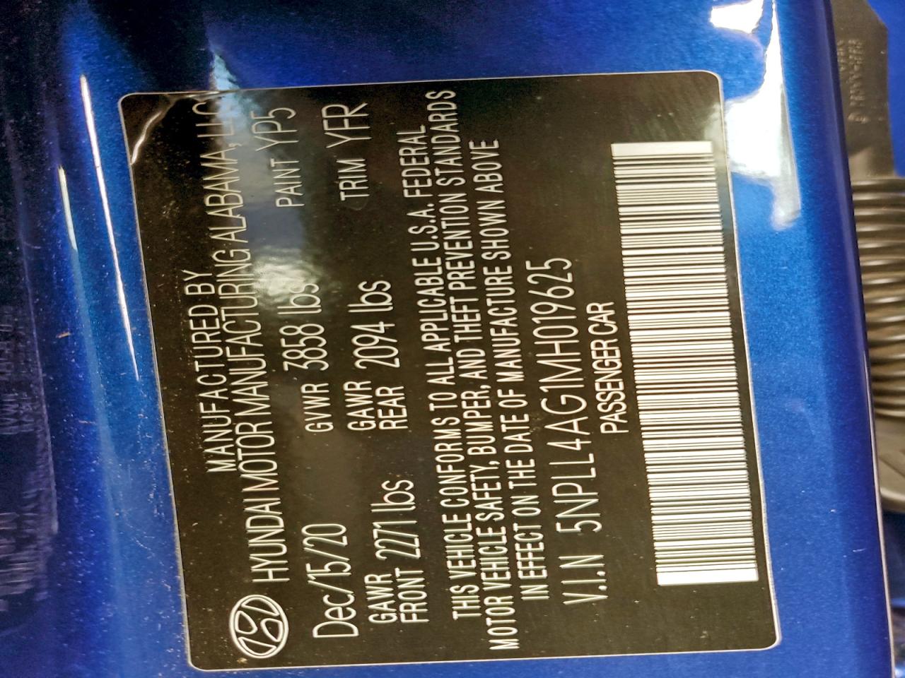 2021 HYUNDAI ELANTRA SE photo 12