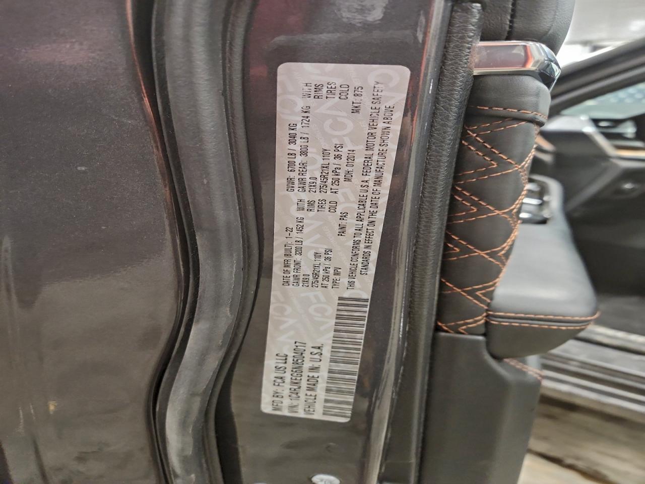 2022 JEEP GRAND CHEROKEE L SUMMIT photo 14