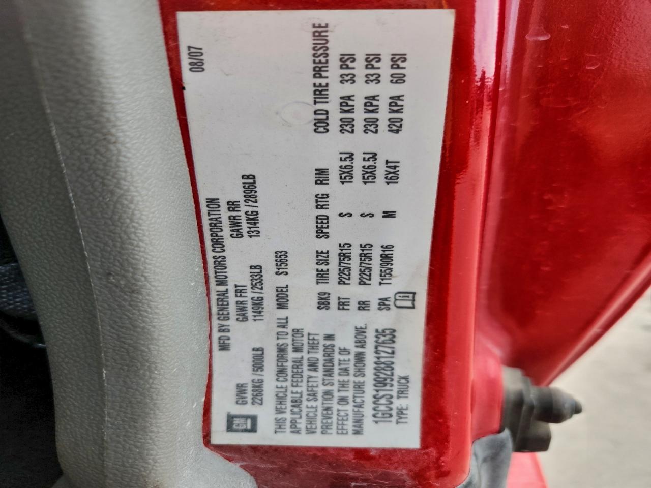 2008 CHEVROLET COLORADO photo 23