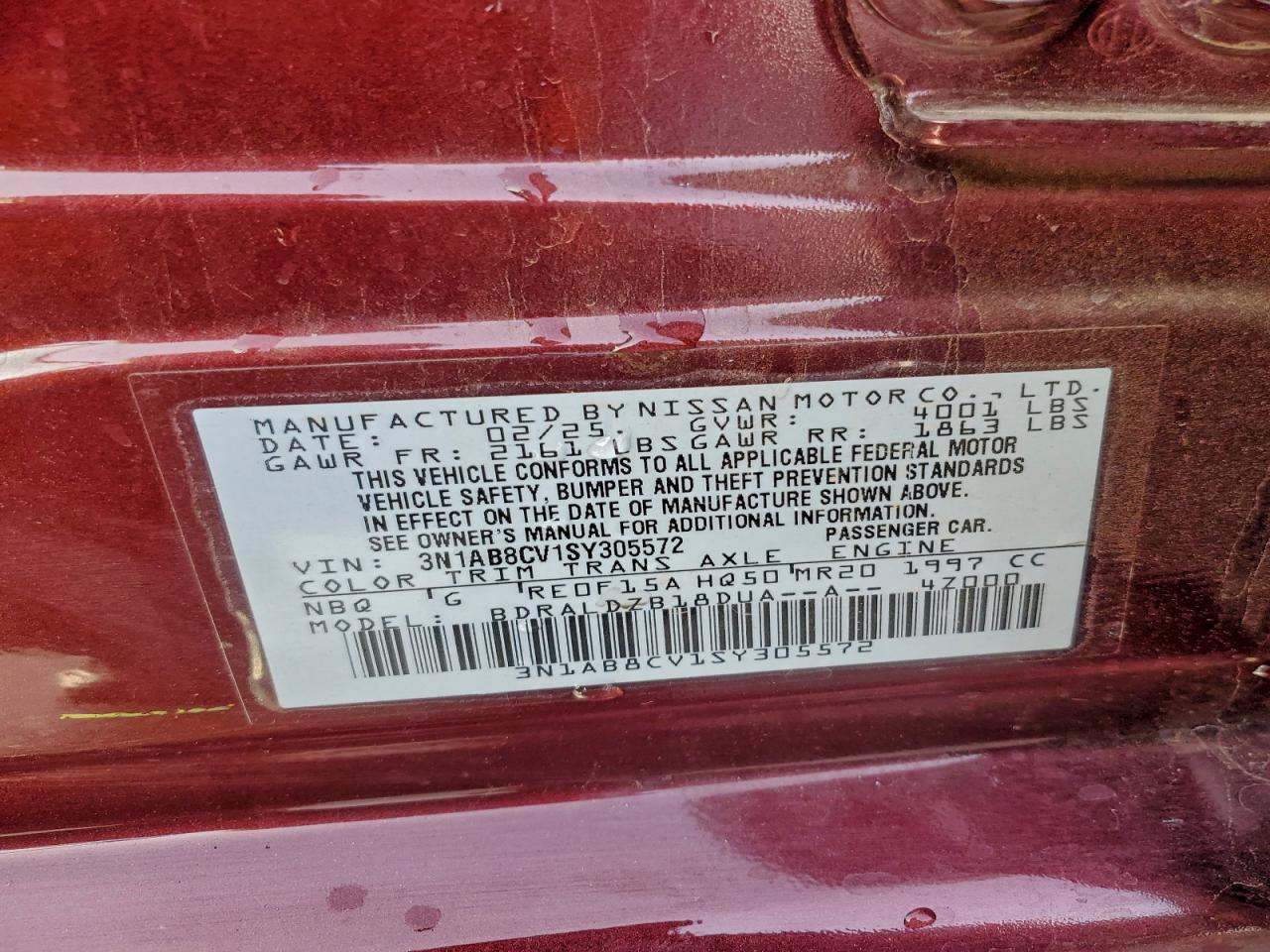 2025 NISSAN SENTRA SV photo 13