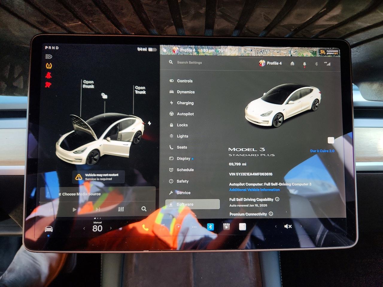 2021 TESLA MODEL 3 photo 9