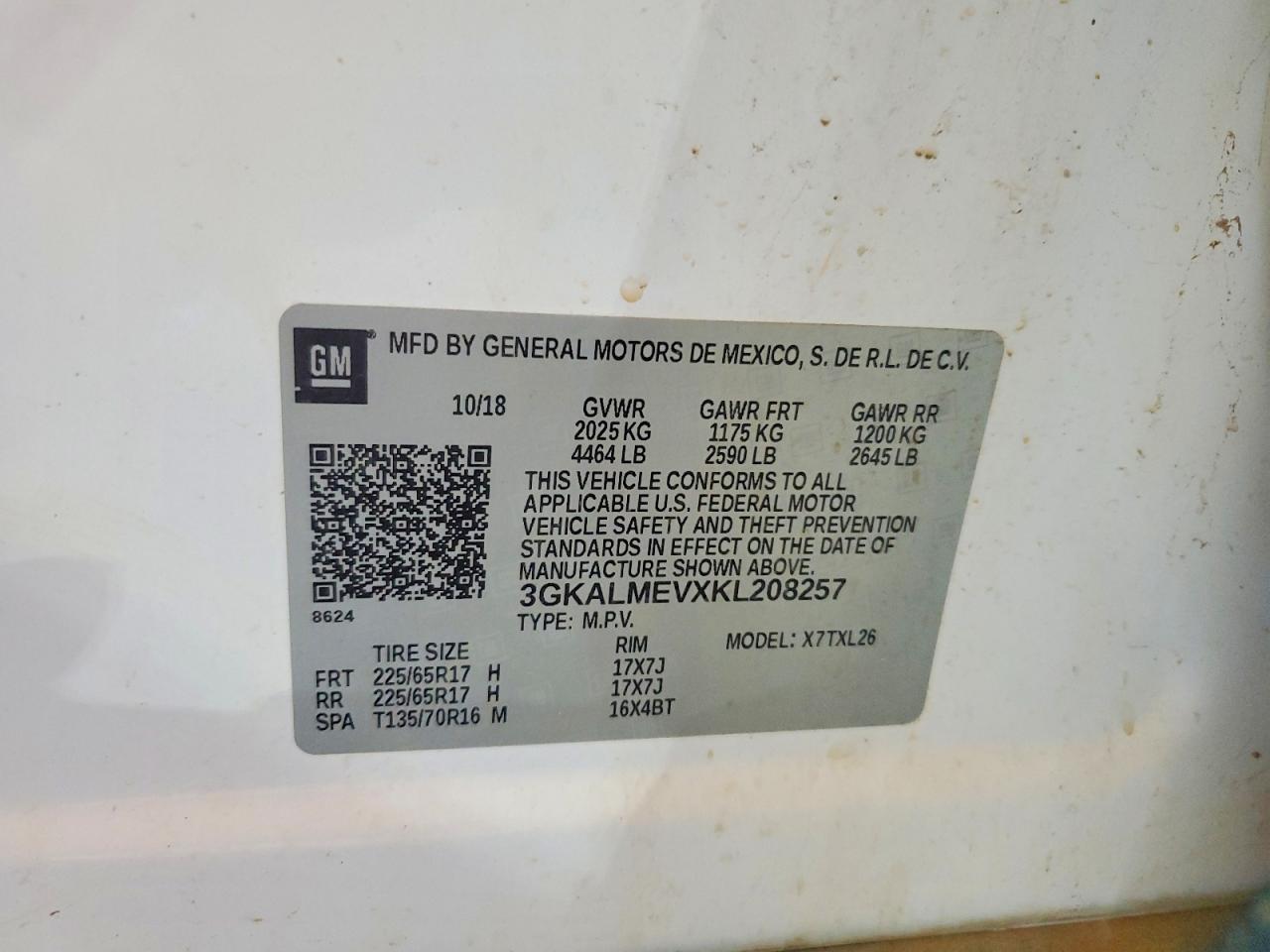 2019 GMC TERRAIN SLE photo 12