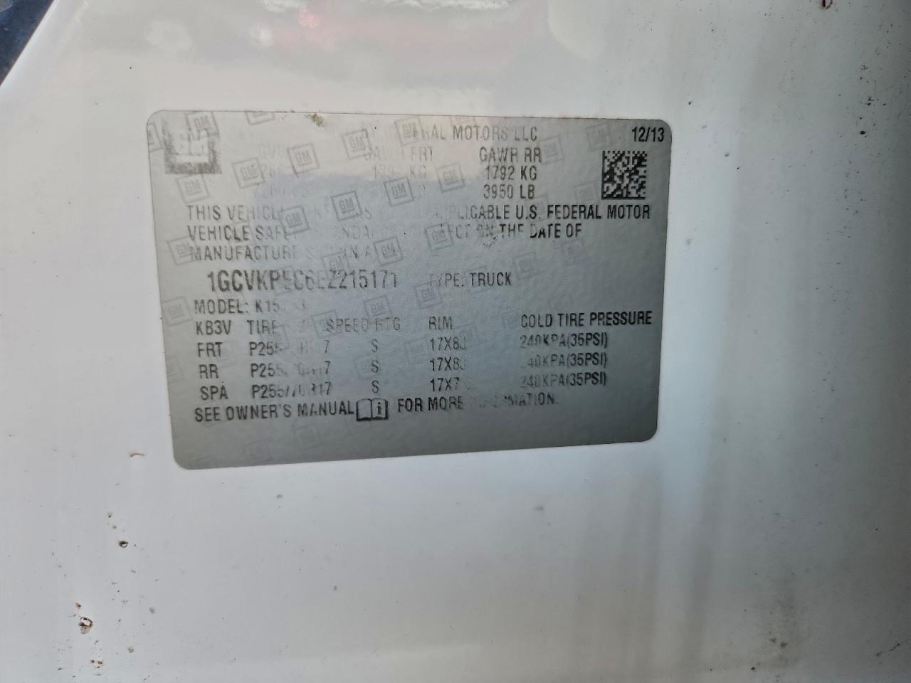 2014 CHEVROLET SILVERADO K1500 photo 12