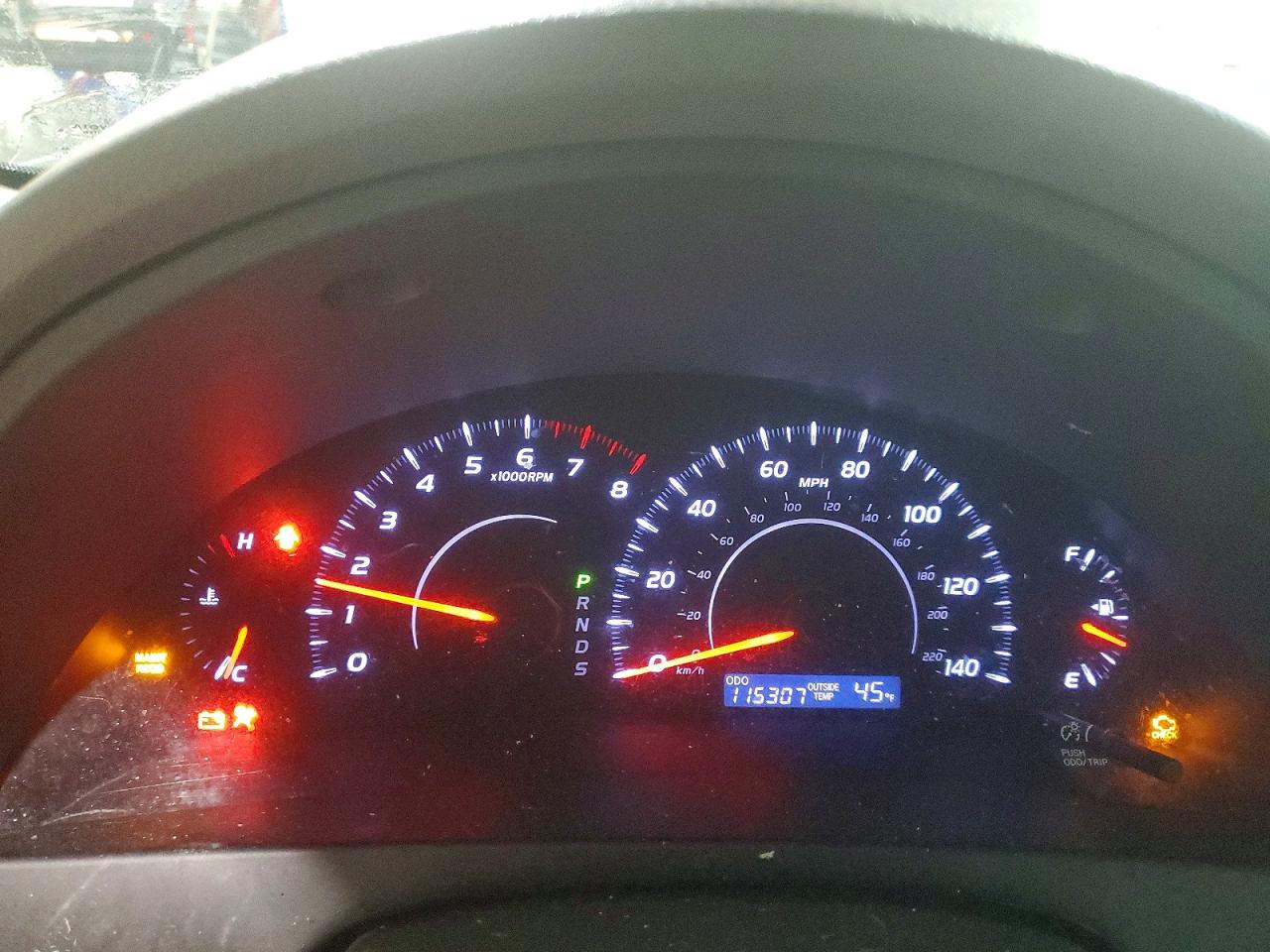 2011 TOYOTA CAMRY BASE photo 9