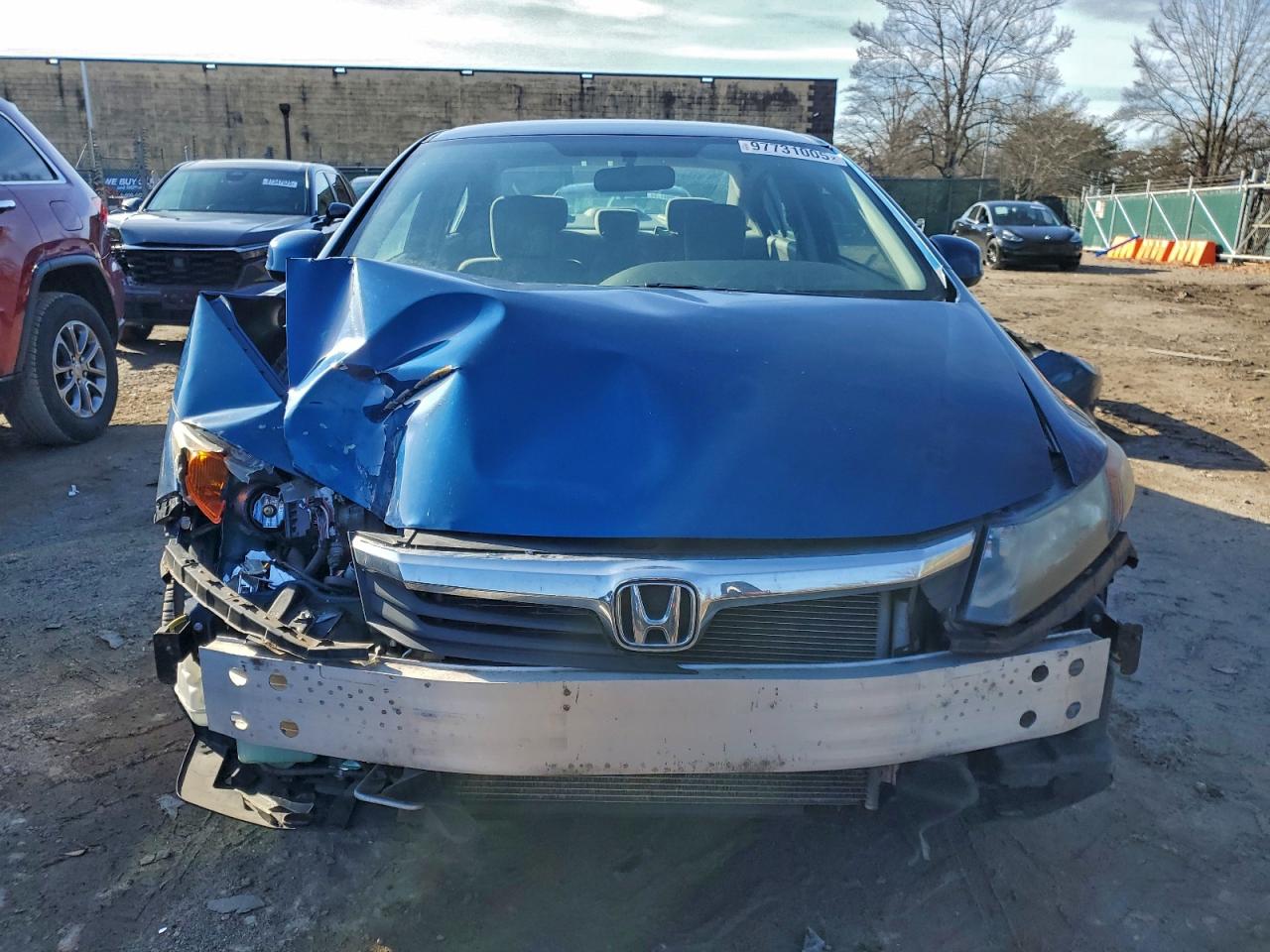2012 HONDA CIVIC LX photo 5