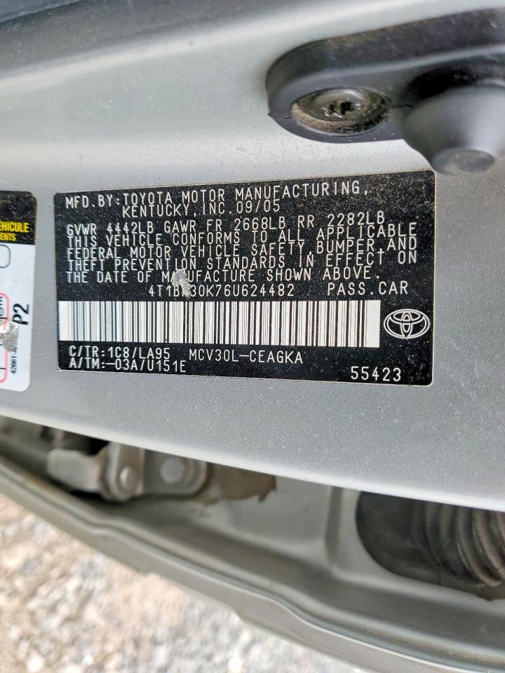 2006 TOYOTA CAMRY XLE V6 photo 34