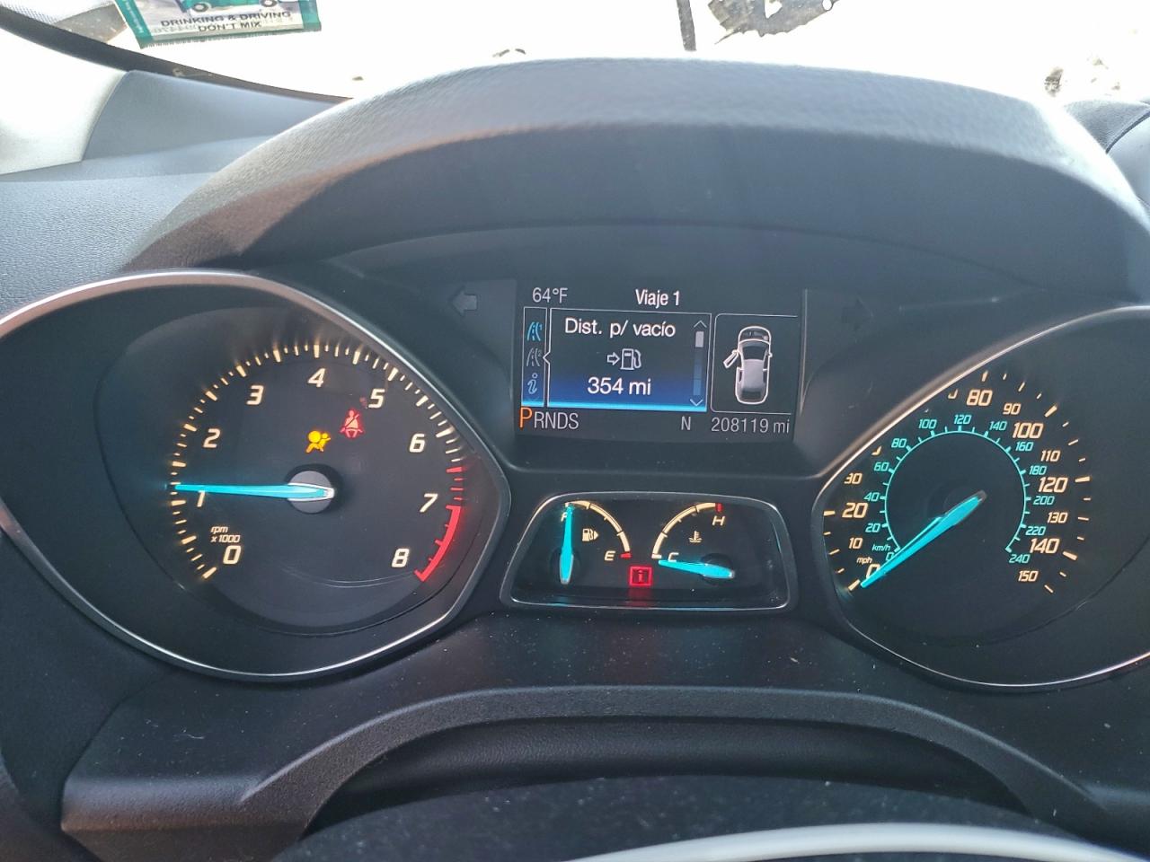 2013 FORD ESCAPE TITANIUM photo 9