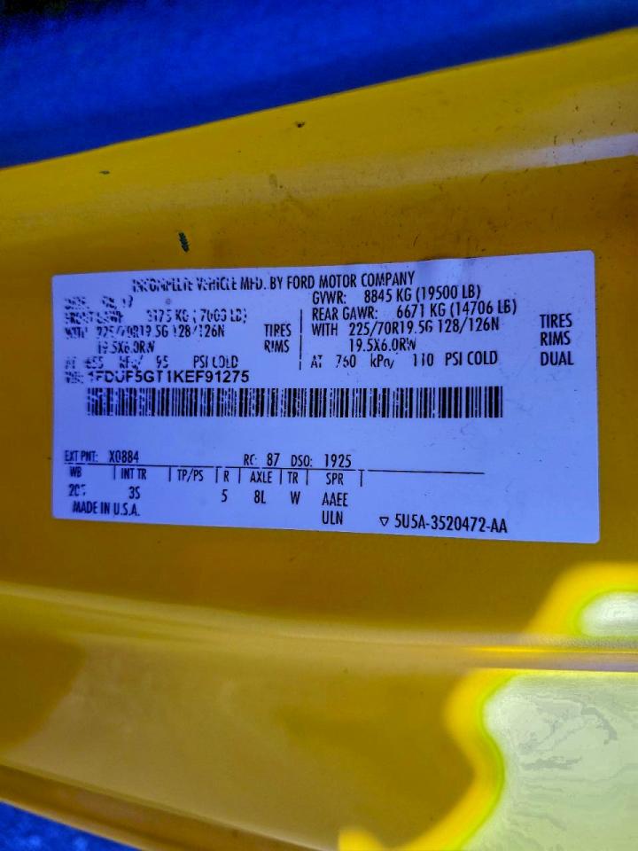 2019 FORD F550 SUPER DUTY ROLLBACK TRUCK photo 12
