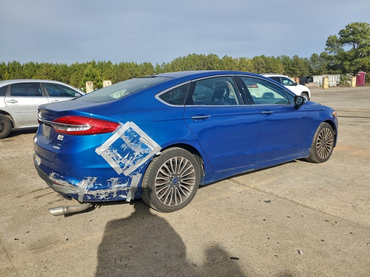 2017 FORD FUSION SE photo 3