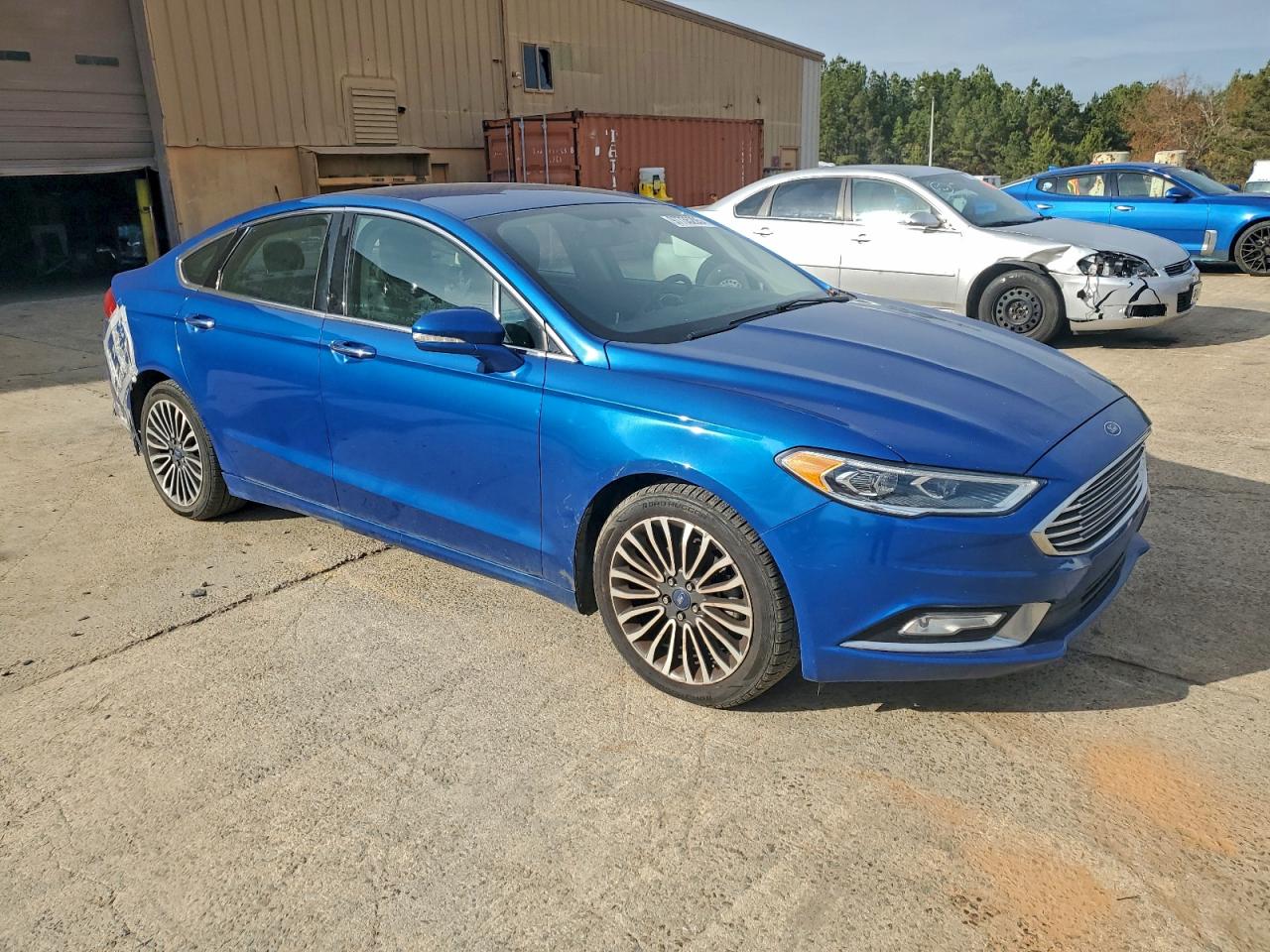 2017 FORD FUSION SE photo 4