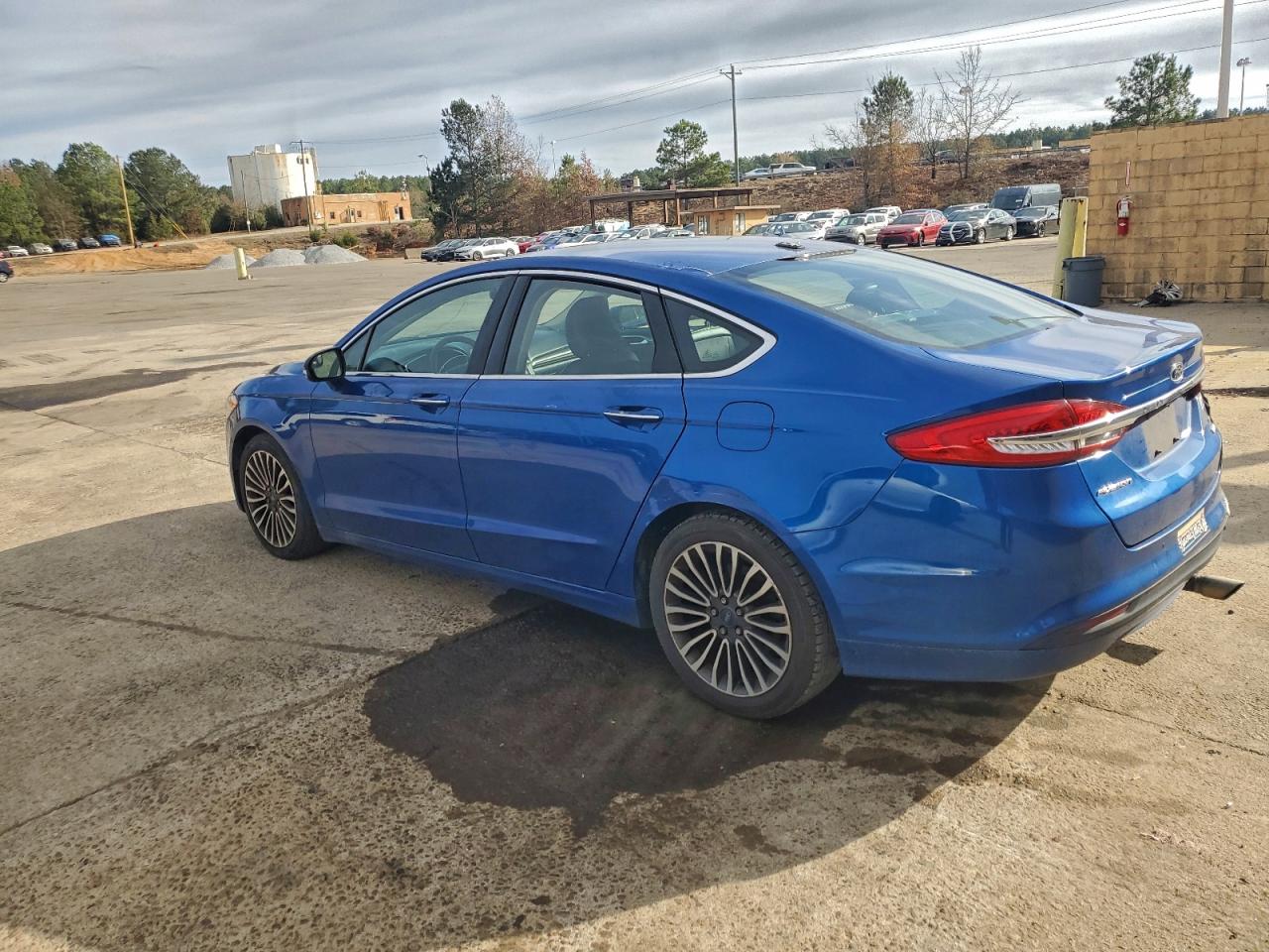 2017 FORD FUSION SE photo 2