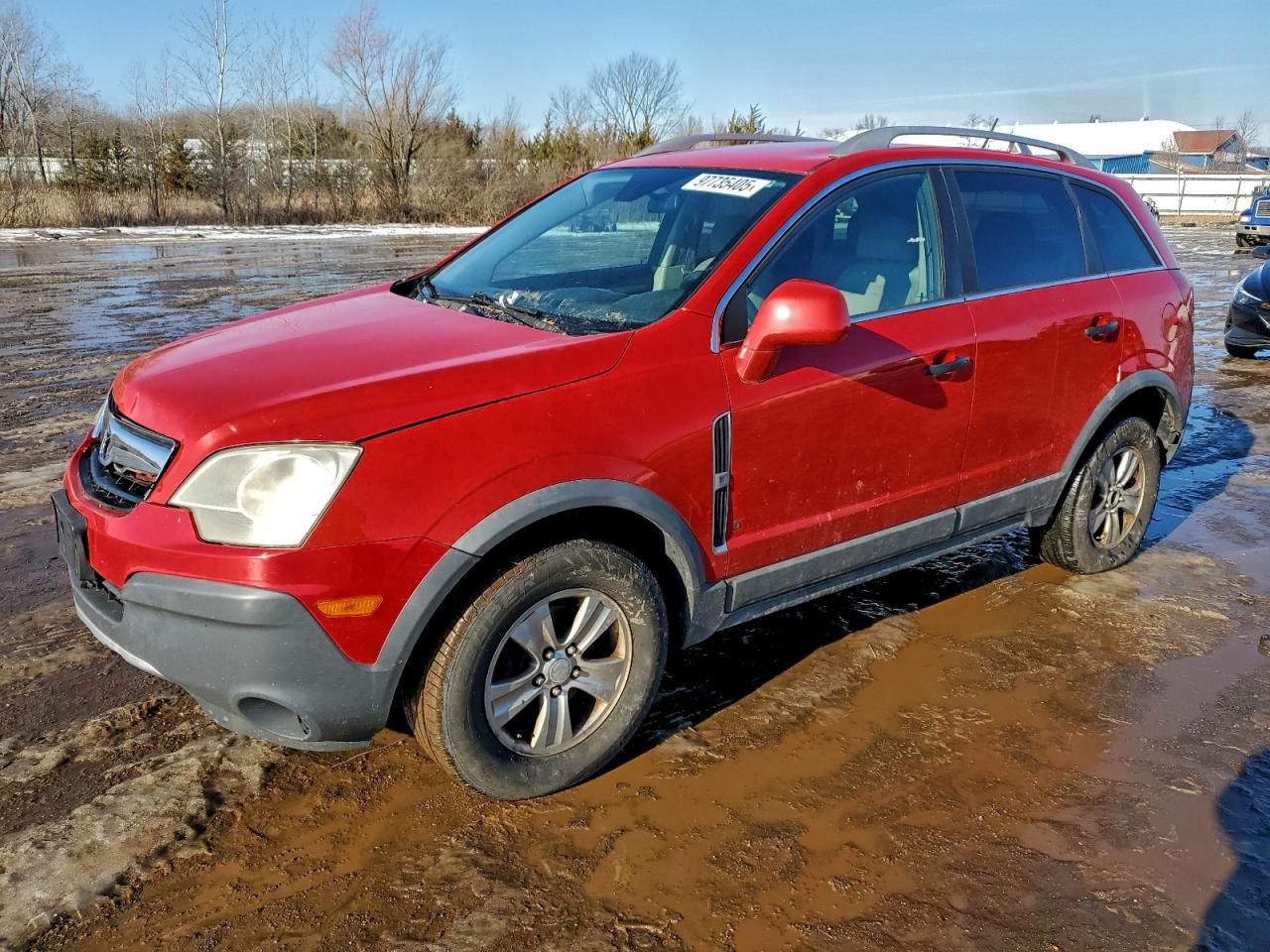 2009 SATURN VUE XE — FRONT END damage — photo 1