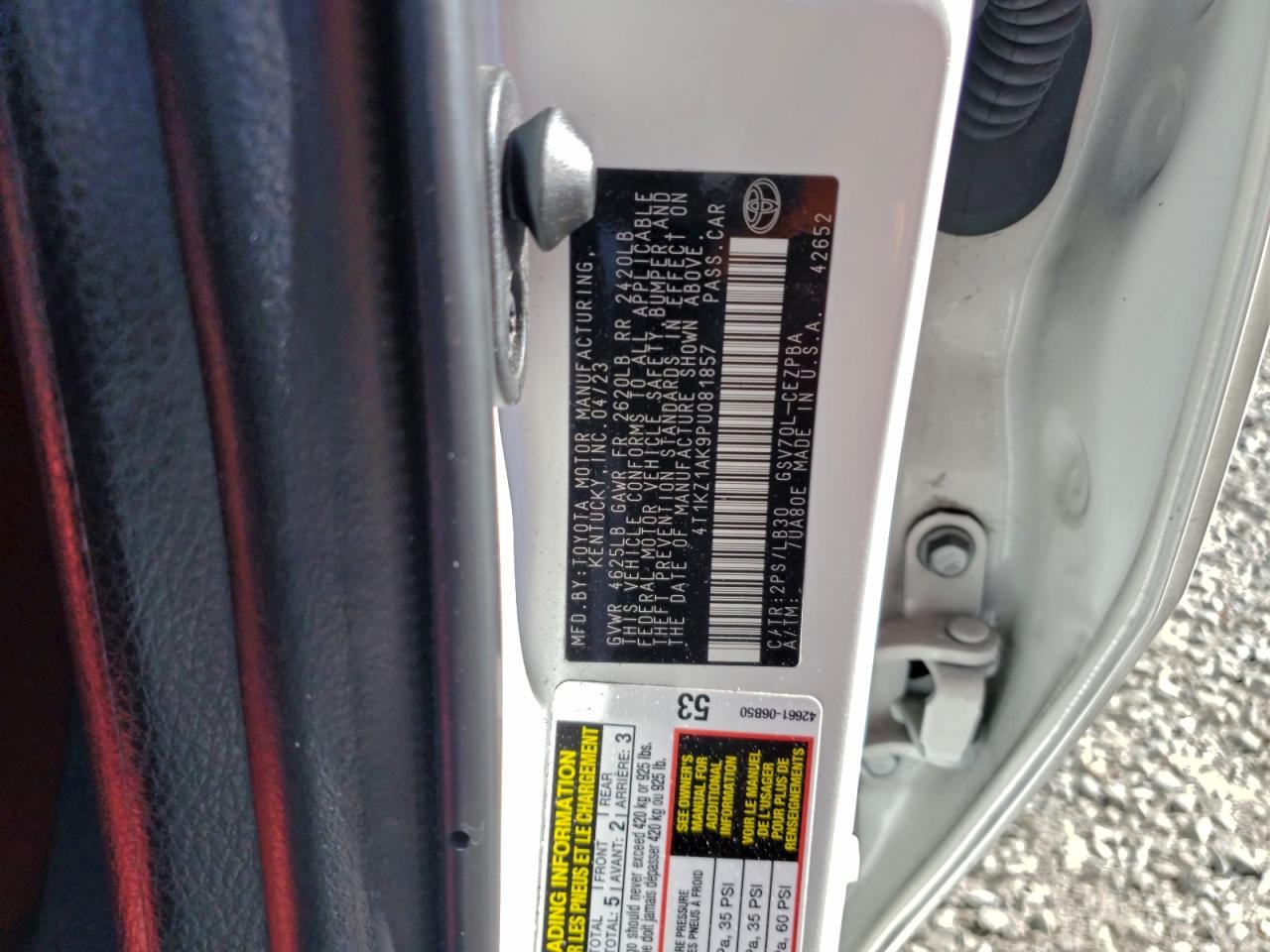 2023 TOYOTA CAMRY TRD photo 12