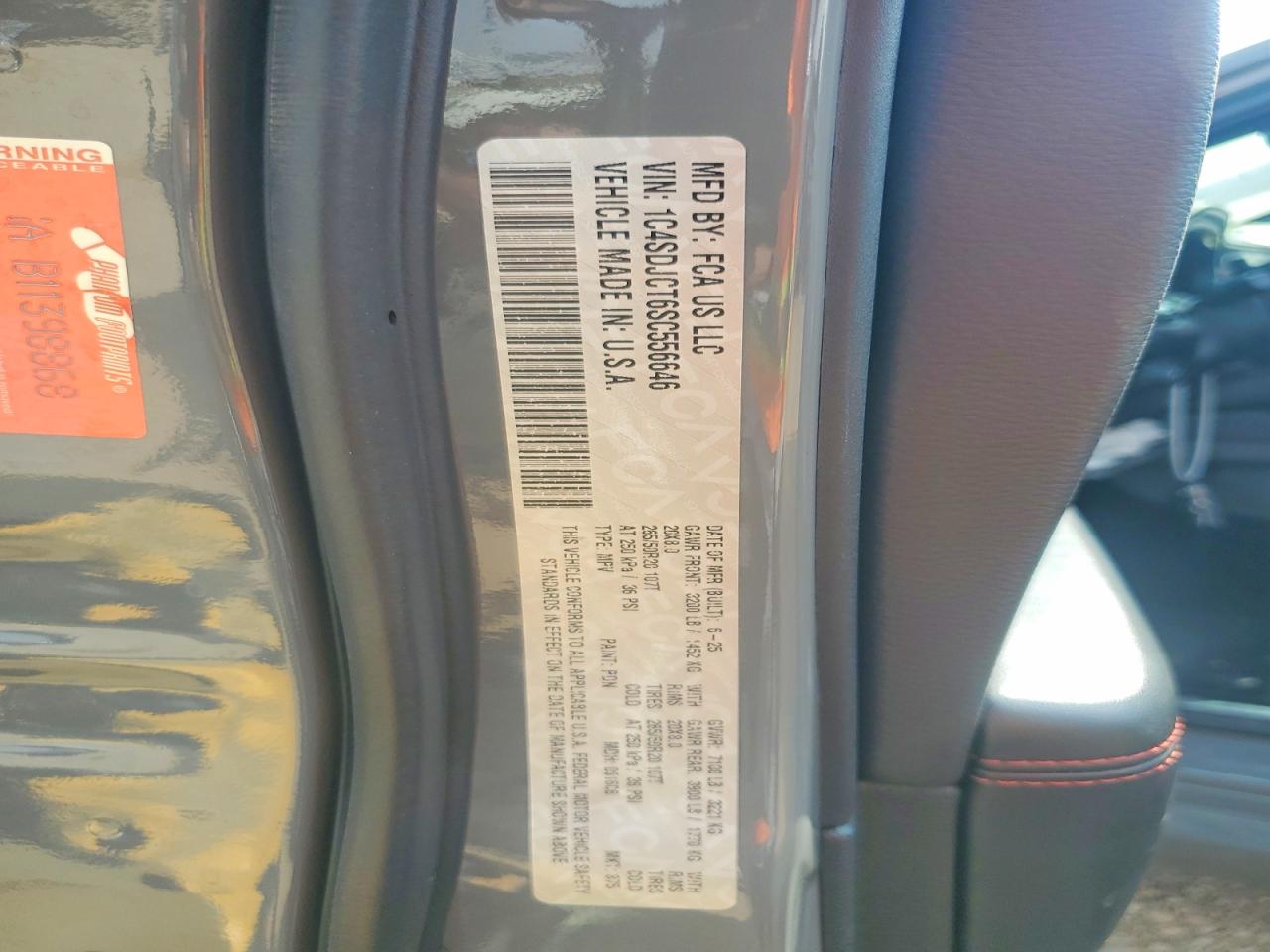 2025 DODGE DURANGO R/T photo 27
