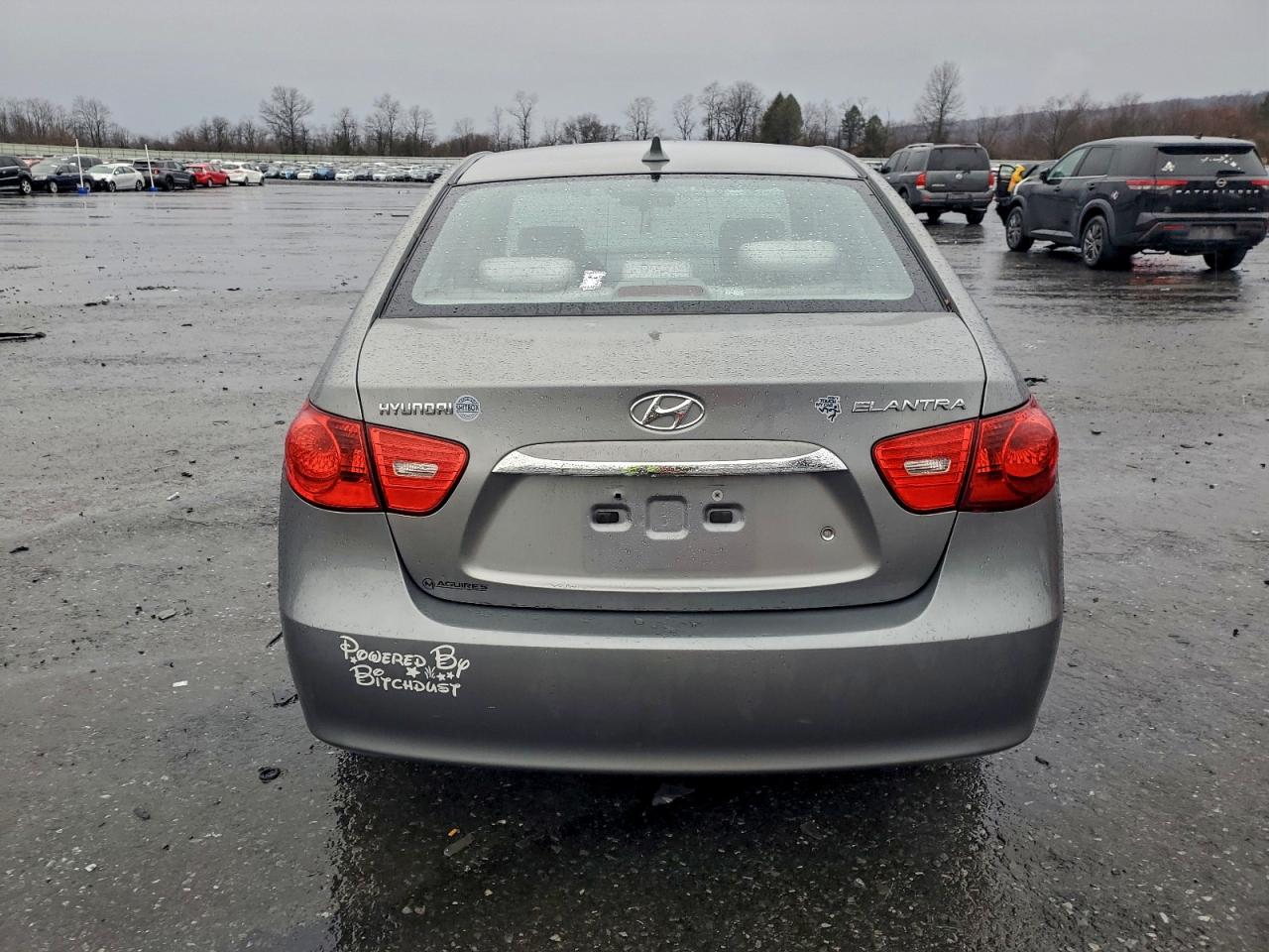 2010 HYUNDAI ELANTRA BLUE photo 6