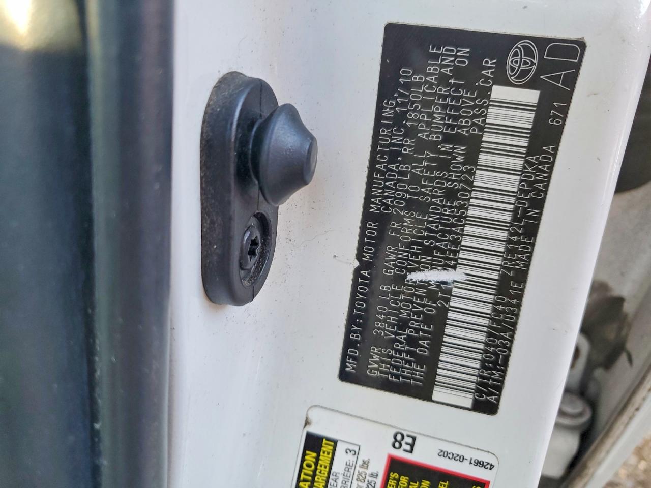 2010 TOYOTA COROLLA BASE photo 12
