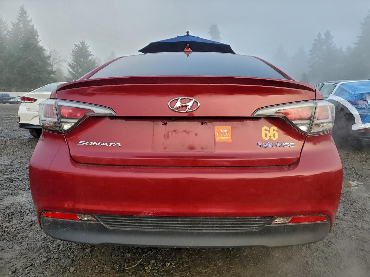 2016 HYUNDAI SONATA HYBRID photo 11