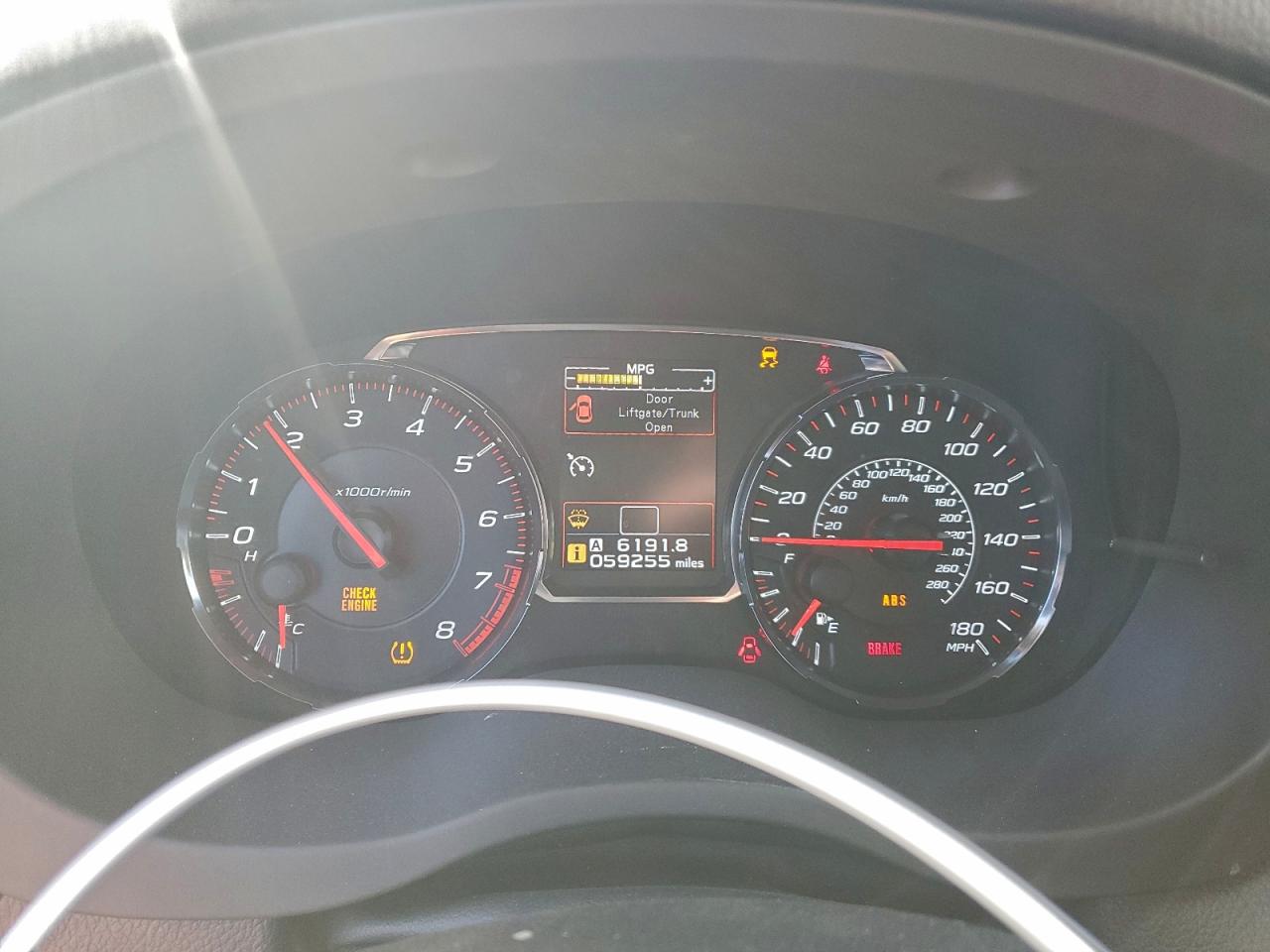 2018 SUBARU WRX photo 9
