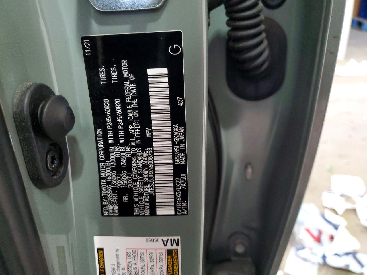 2022 TOYOTA 4RUNNER SR5 PREMIUM photo 13