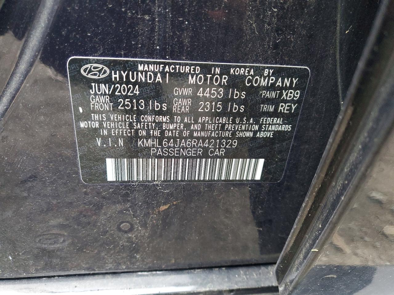 2024 HYUNDAI SONATA SEL photo 12