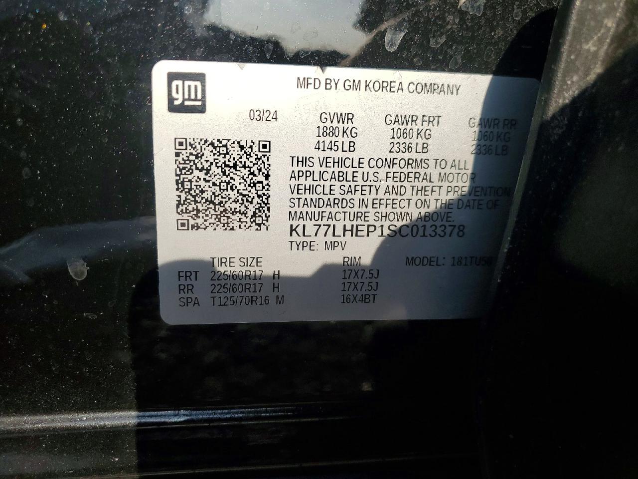 2025 CHEVROLET TRAX 1LT photo 13