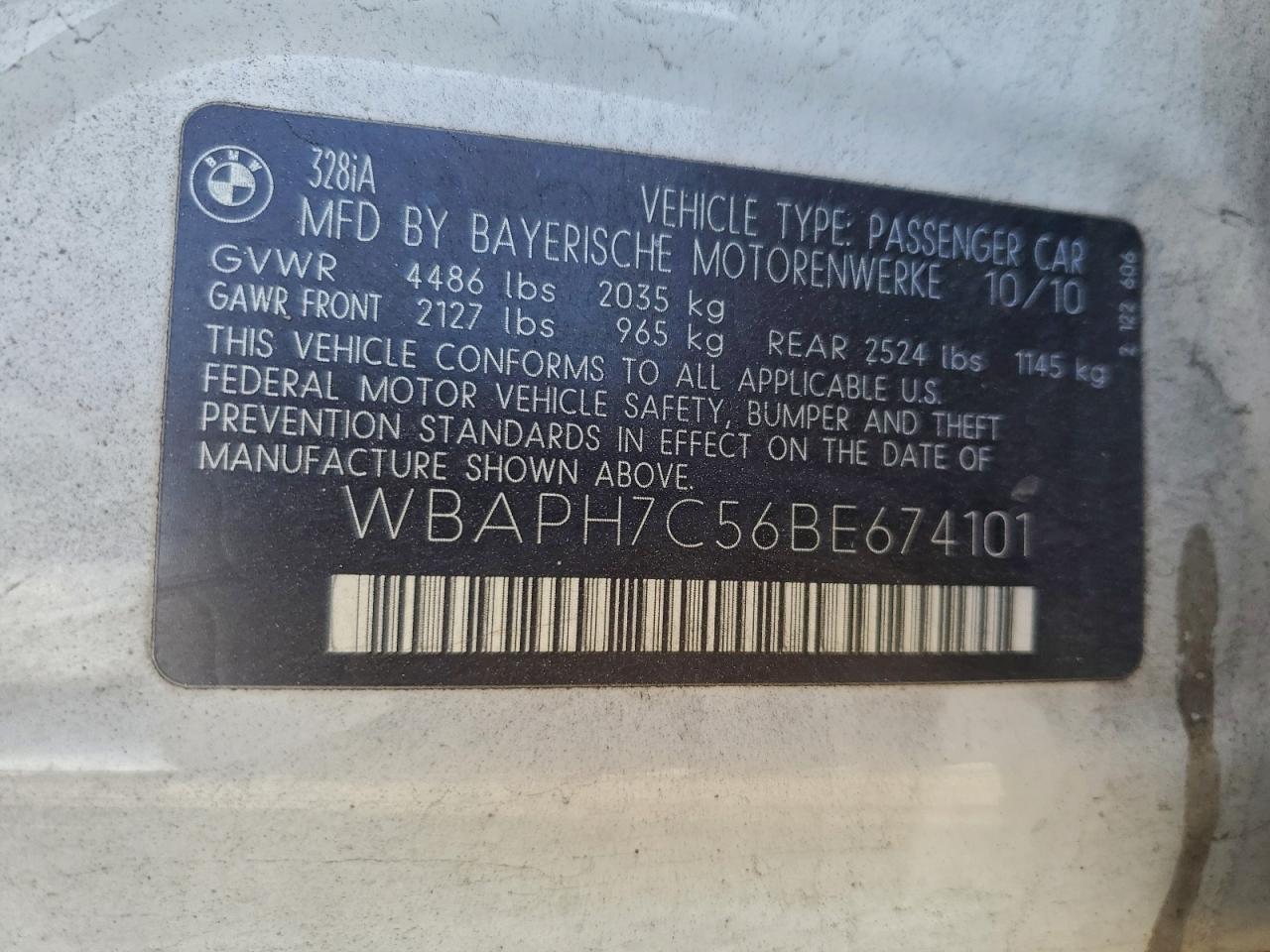 2011 BMW 328 I photo 12