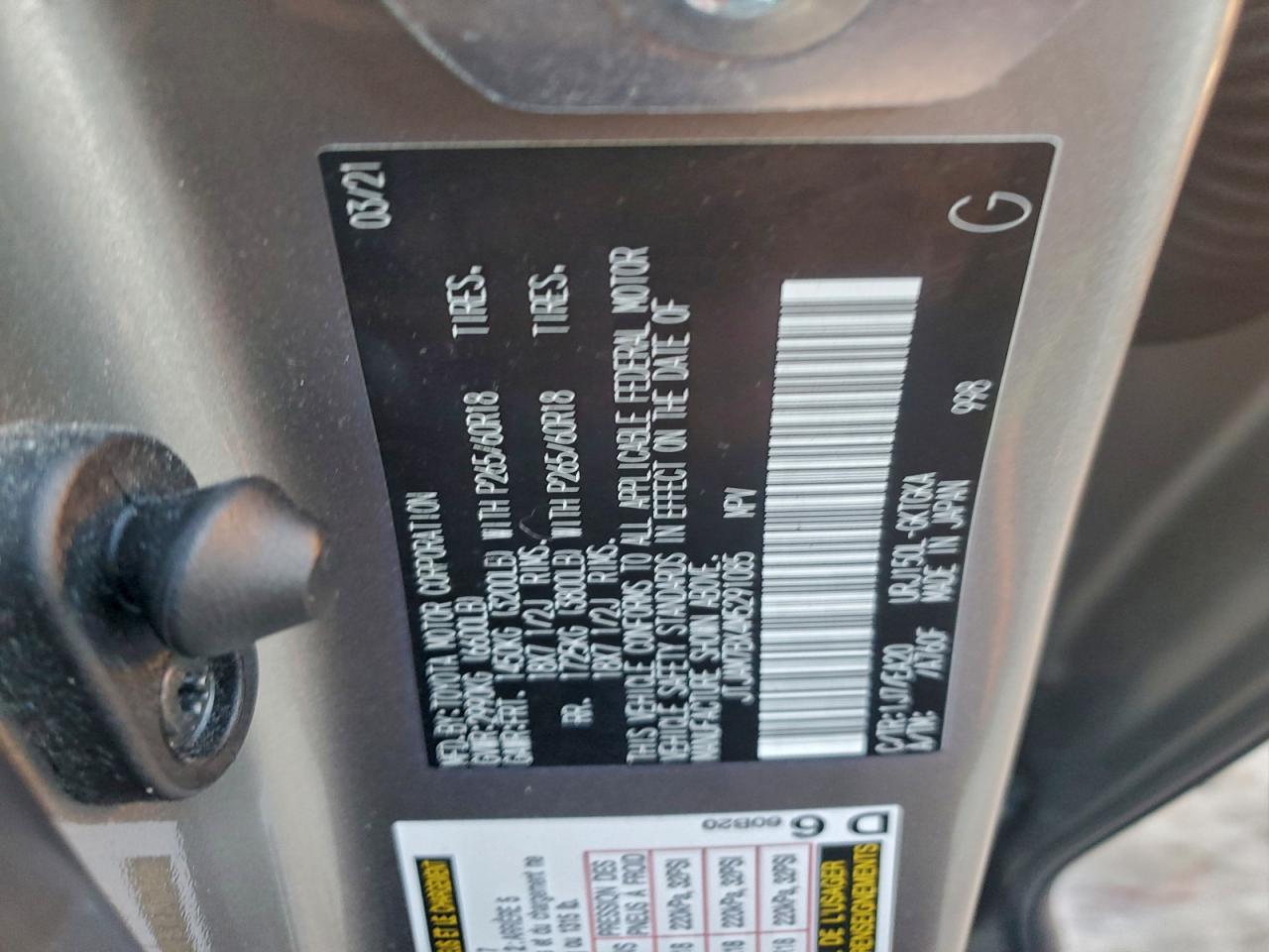 2021 LEXUS GX 460 PREMIUM photo 14