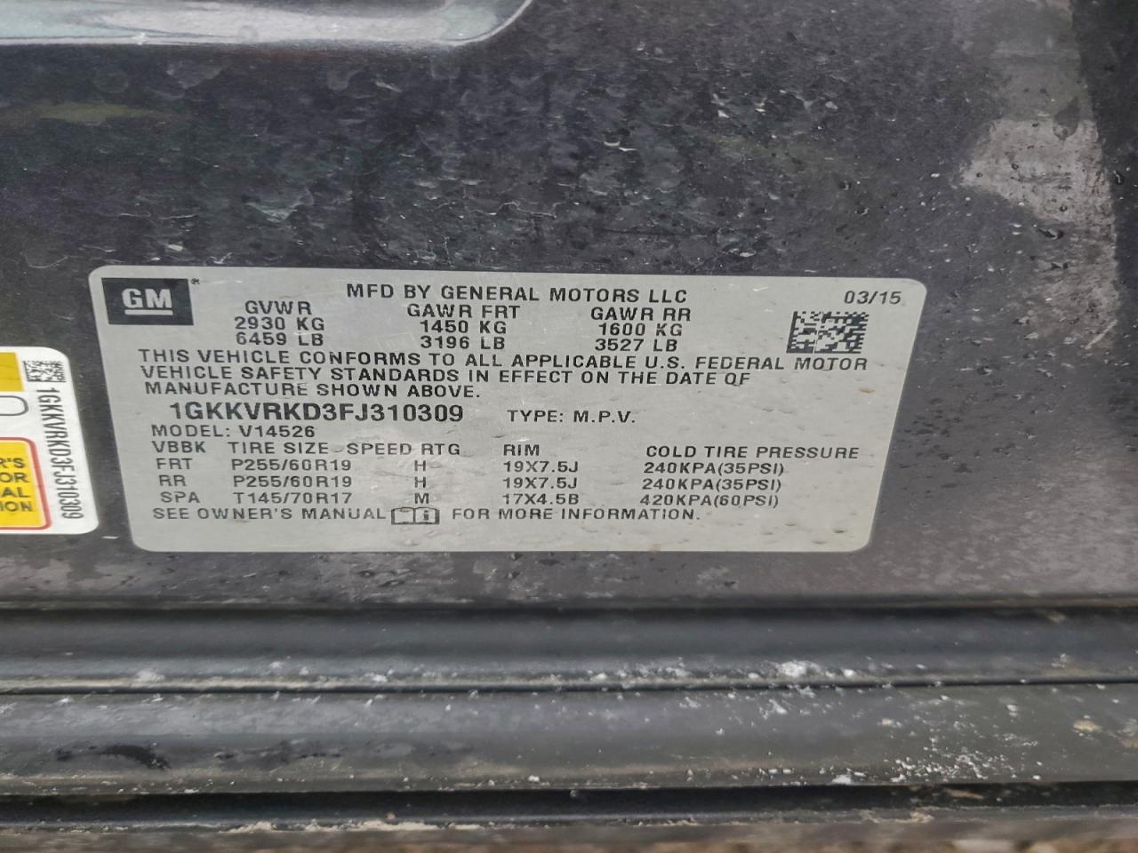 2015 GMC ACADIA SLT-1 photo 25