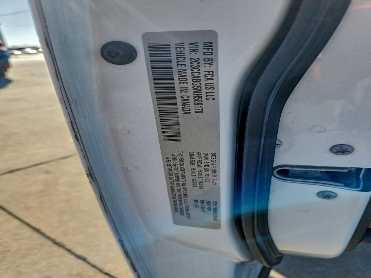 2021 CHRYSLER 300 S photo 12