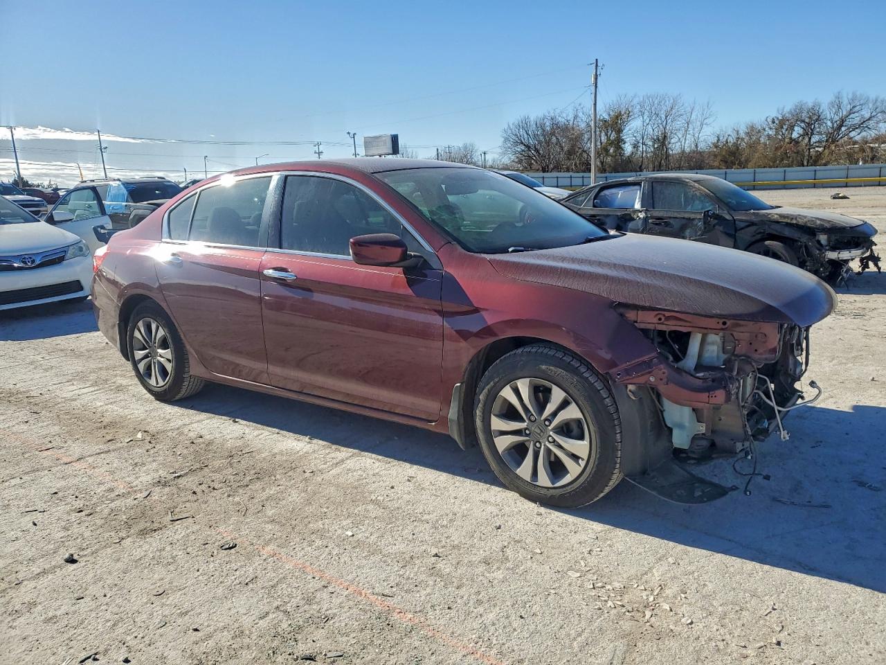 2014 HONDA ACCORD LX photo 4