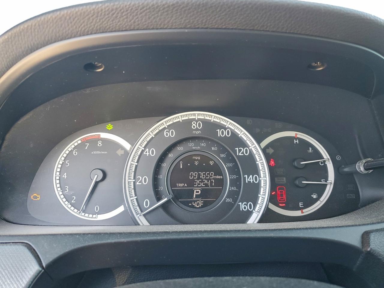 2014 HONDA ACCORD LX photo 9