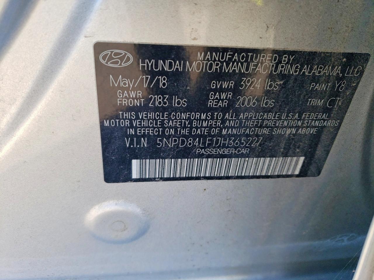 2018 HYUNDAI ELANTRA SEL photo 12