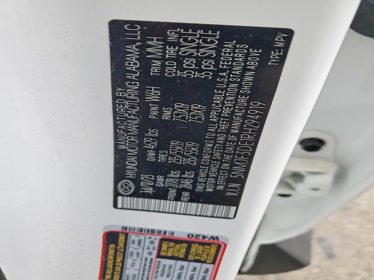 2024 HYUNDAI TUCSON SEL photo 13