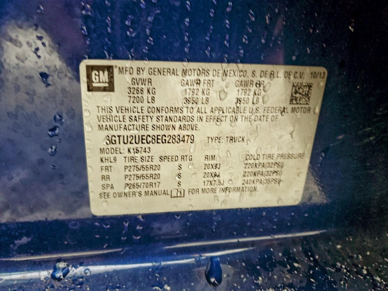 2014 GMC SIERRA K1500 SLE photo 45