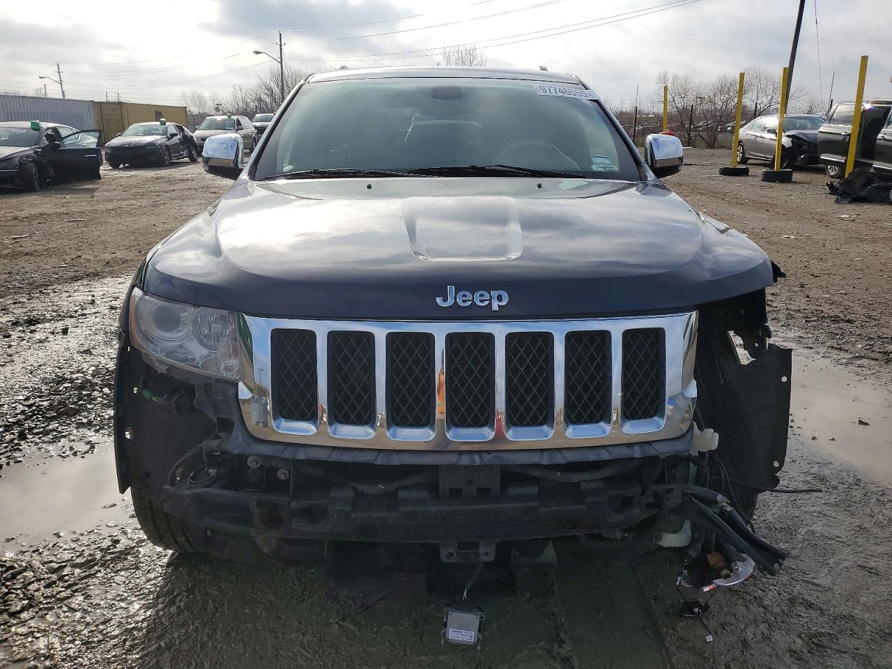 2012 JEEP GRAND CHEROKEE OVERLAND photo 5