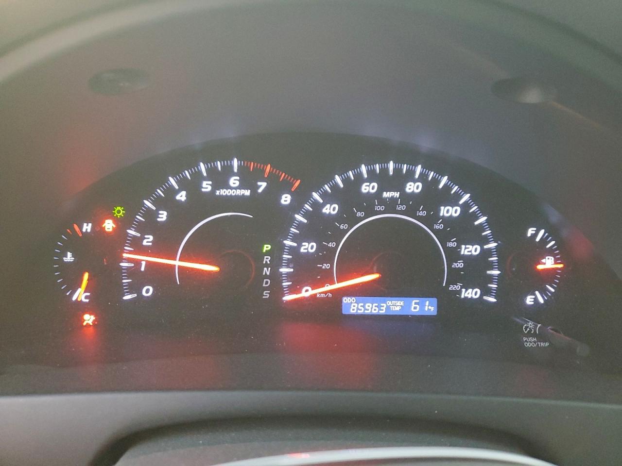 2011 TOYOTA CAMRY BASE photo 9