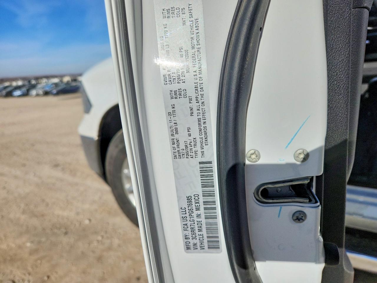 2023 RAM 1500 SLT UTILITY / SERVICE TRUCK photo 12