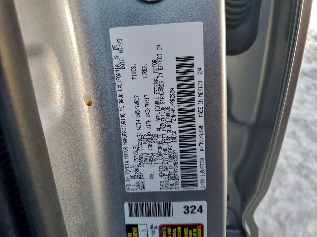 2025 TOYOTA TACOMA DOUBLE CAB photo 37