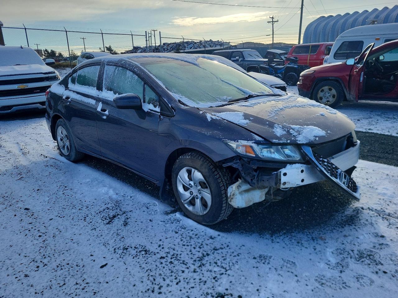 2014 HONDA CIVIC LX photo 4