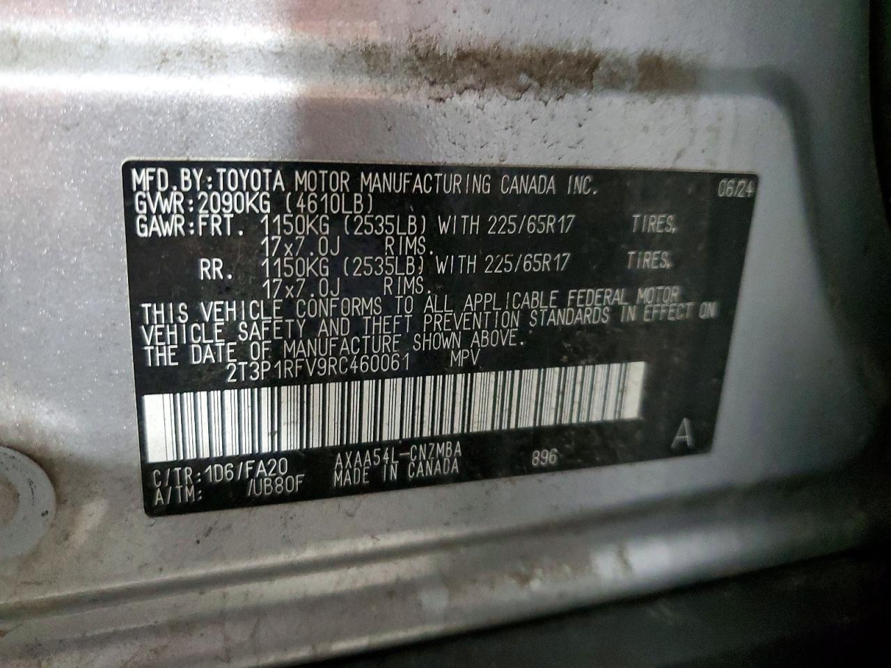 2024 TOYOTA RAV4 XLE photo 14