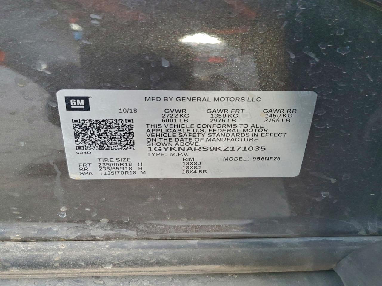 2019 CADILLAC XT5 photo 25