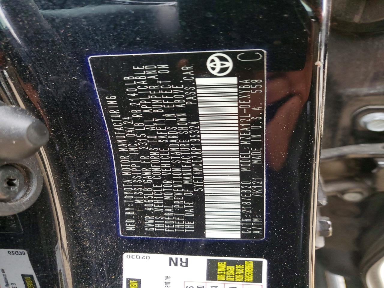 2024 TOYOTA COROLLA XSE photo 23
