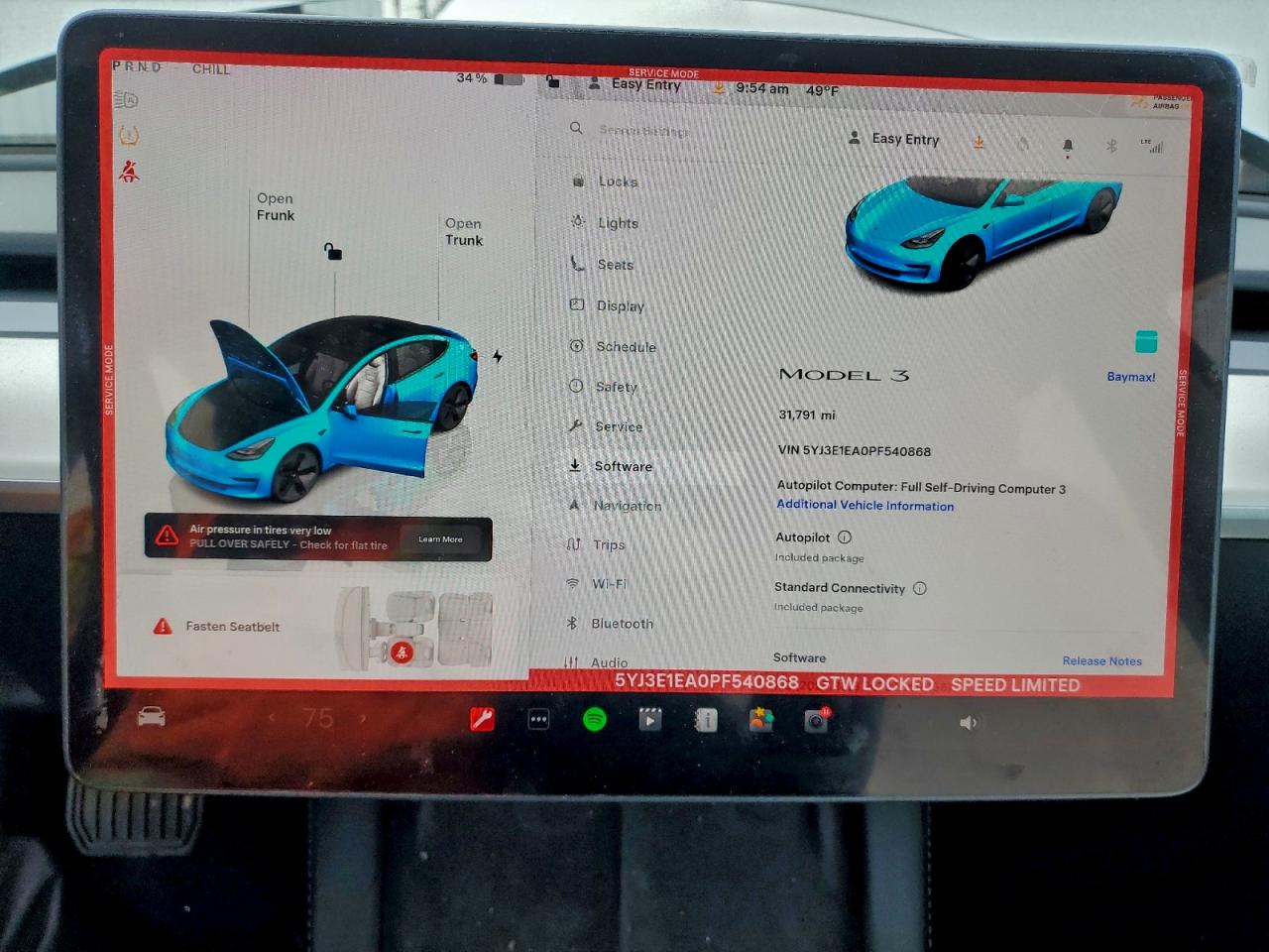 2023 TESLA MODEL 3 photo 9
