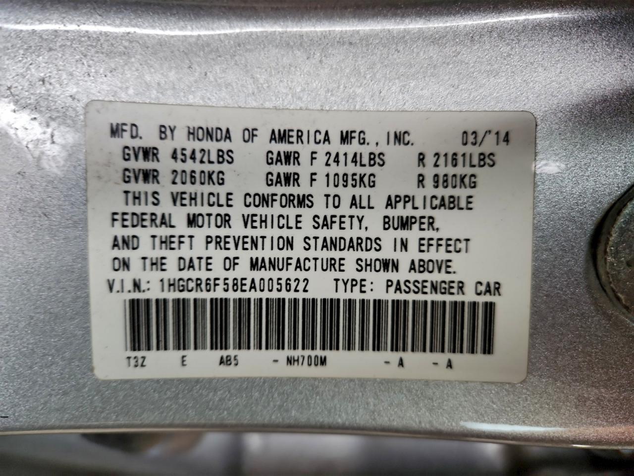 2014 HONDA ACCORD HYBRID EXL photo 12
