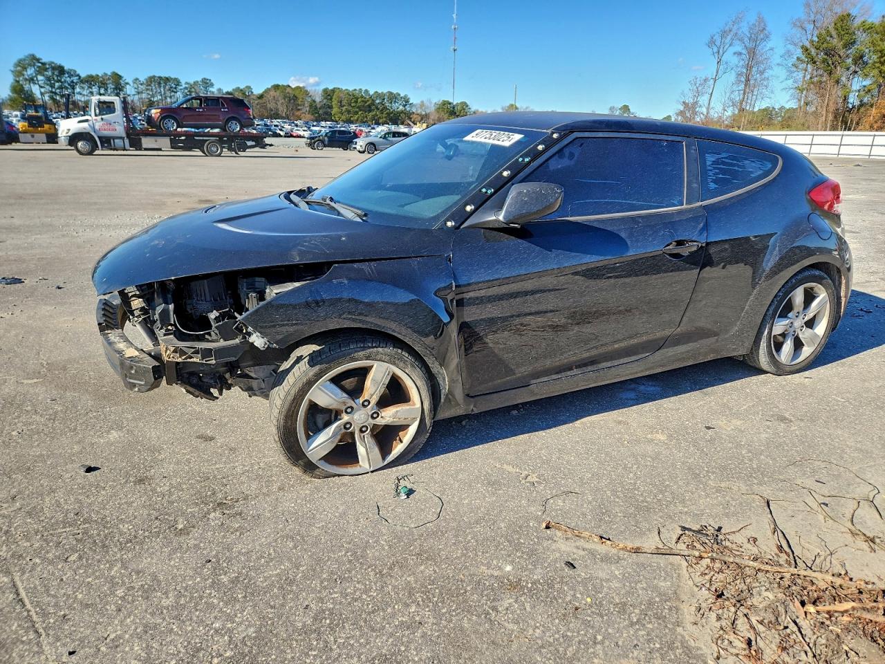 2013 HYUNDAI VELOSTER — FRONT END damage — photo 1