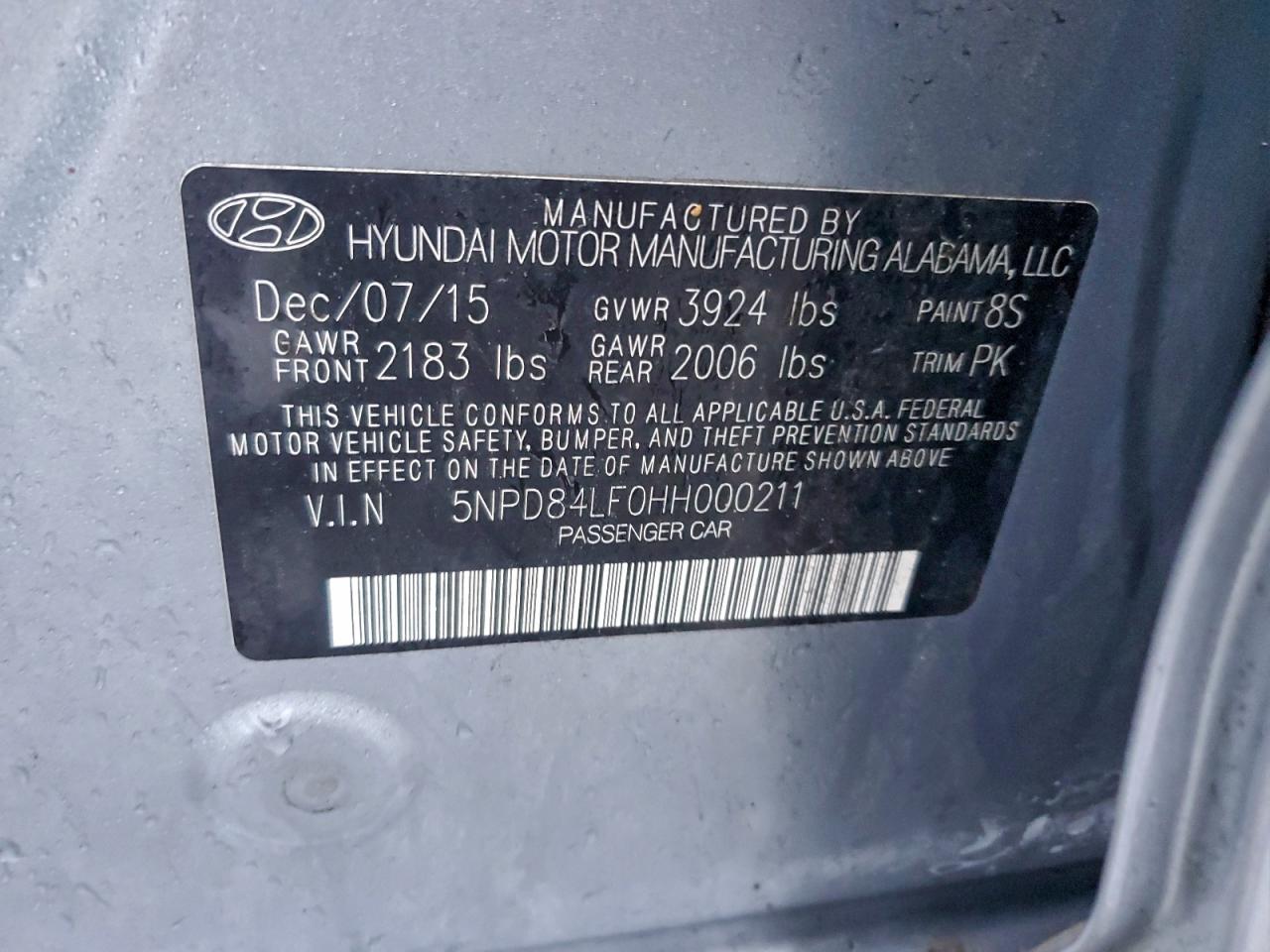 2017 HYUNDAI ELANTRA SE photo 23