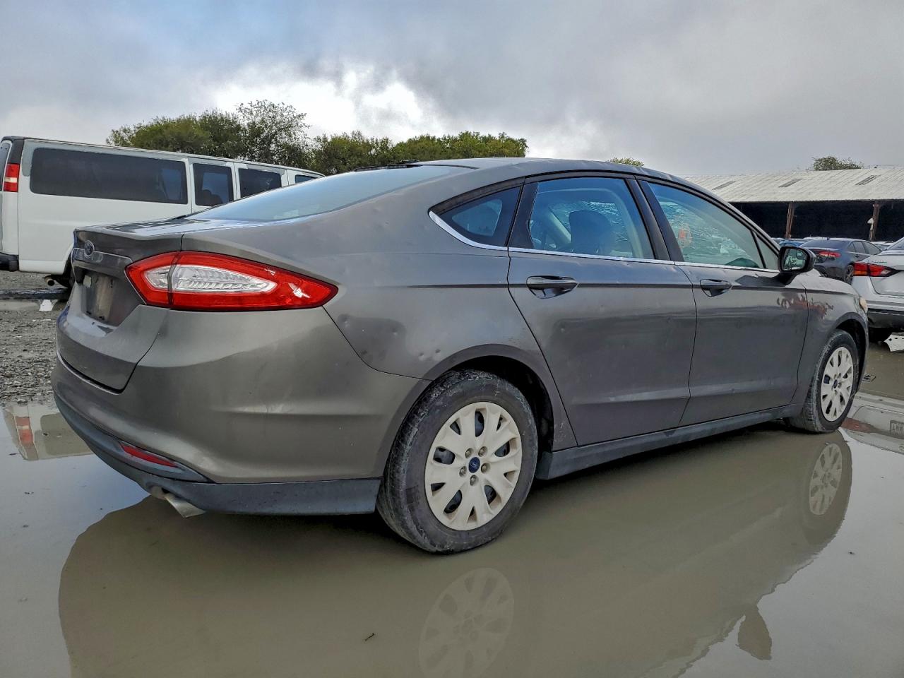 2014 FORD FUSION S photo 3